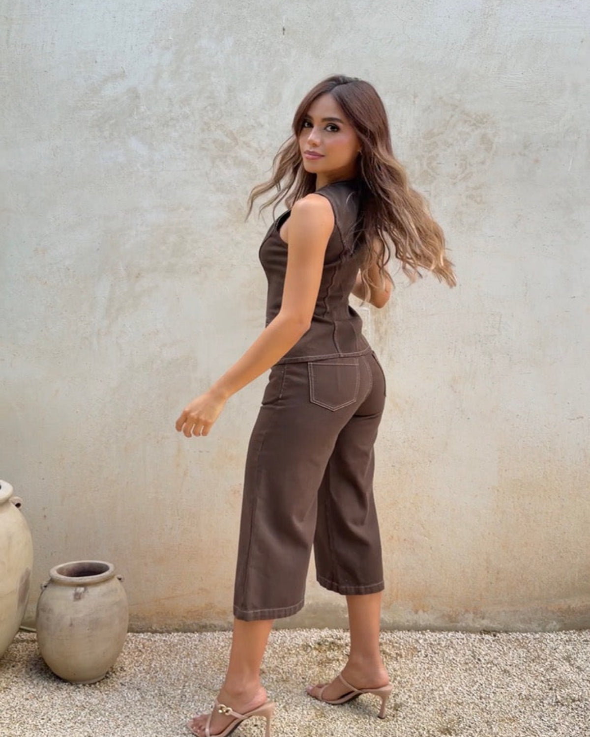 Set vest+pant Otoño