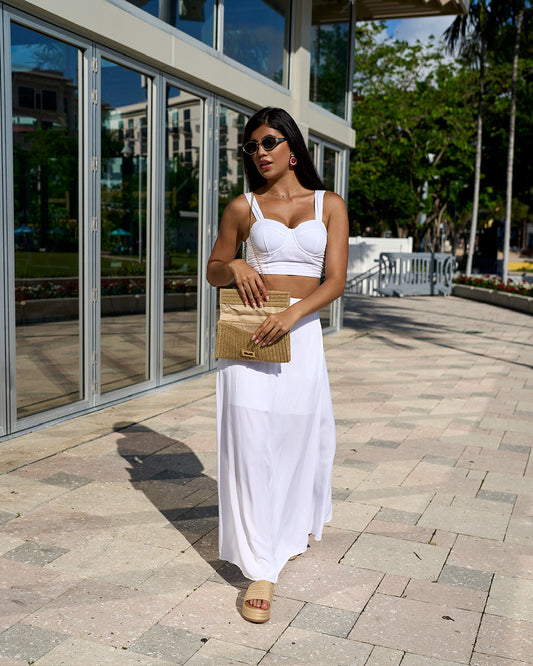 Set Amapola Blanco