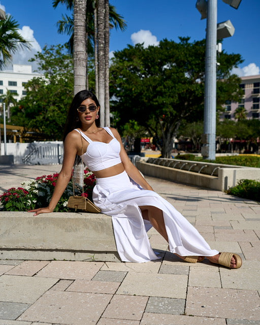 Set Amapola Blanco