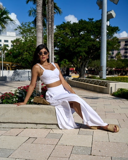 Set Amapola Blanco